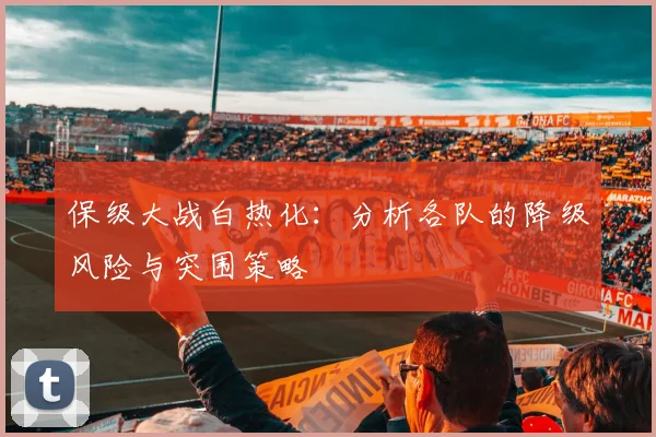 保级大战白热化：分析各队的降级风险与突围策略