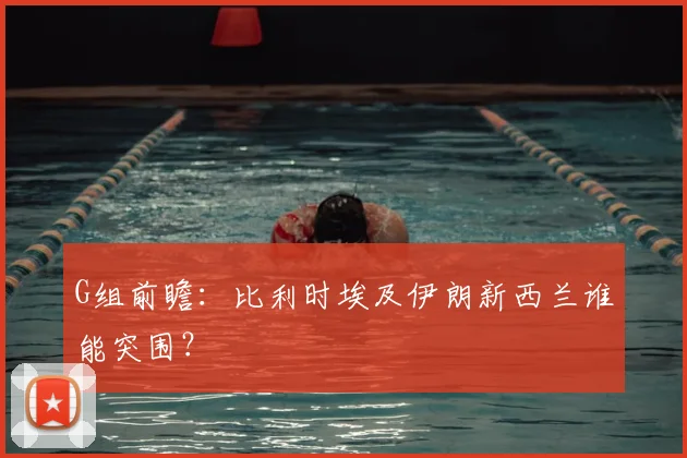 G组前瞻：比利时埃及伊朗新西兰谁能突围？